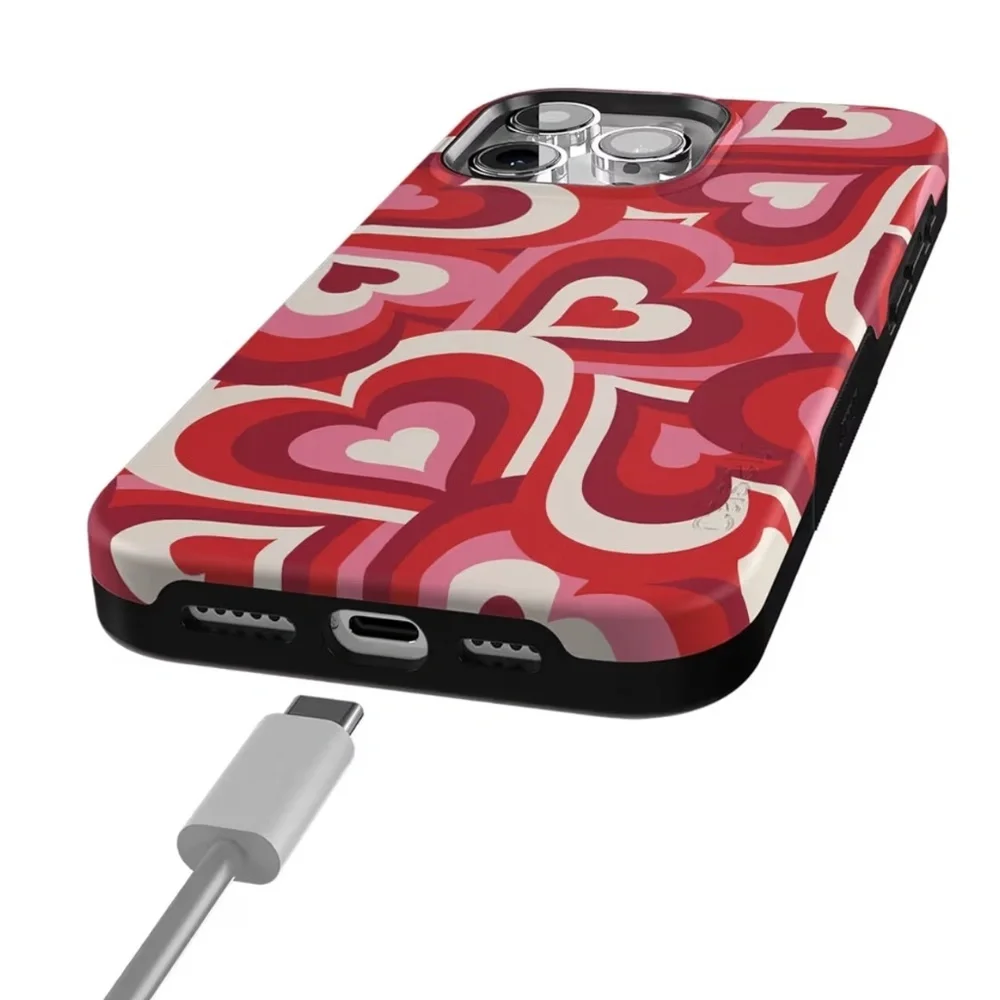 Casely iPhone Case Love Song Remix‎ Ombre Hearts Case – Iphone 15 Pro Max